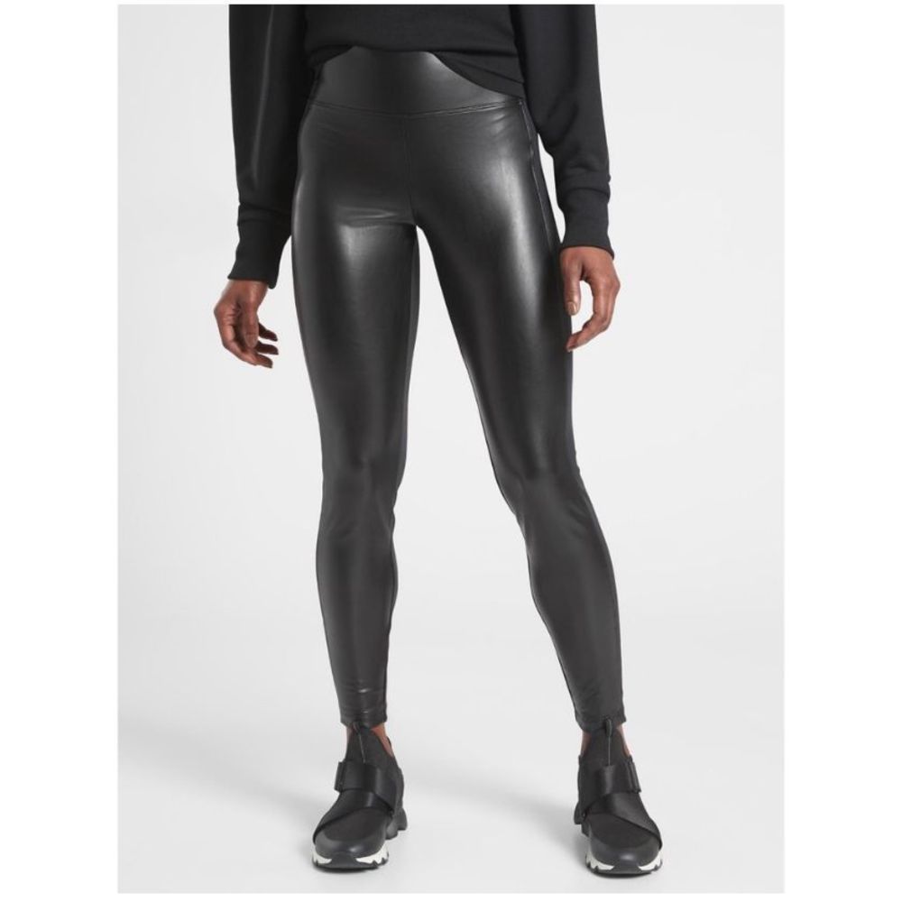 Athleta Delancey Gleam Shine Tight Size Medium Petite